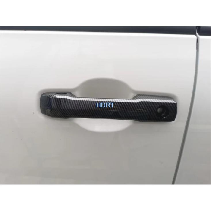 For Toyota Tundra/Tacoma/4Runner  + Car Style Door Bowl Frame Handle Cover Protector Decoration Accessories Exterior Sticker