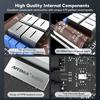 AIYIMA A70 Balanced Stereo Amplifier, TPA3255 2-Channel Class D Amp, with DC48V 5A Power Adapter