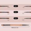 3 Pcs Manicure Brushes Dual Use Gel Gradient Brush Ultra Thin Line Drawing Pen Dual End Nail Art Design Painting Tools