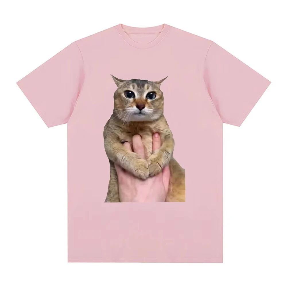 Hlučná kočka potisk pánské tričko léto vintage kawaii pánské a dámské surfování plážové tričko unisex prodyšný ležérní top