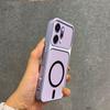 Metallic Finish Magnetic TPU Phone Case for OPPO Reno14 Pro 5G,14 5G Shockproof Matte Soft Cover