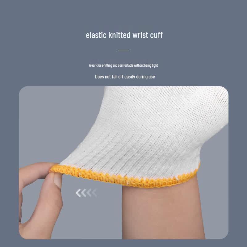 JIAQILI Thickened Cotton Work Gloves