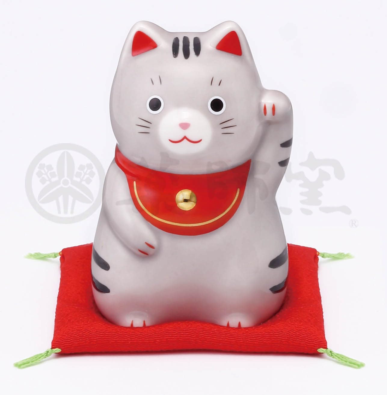 

Yakushi Kiln Lucky Welcome Maneki Neko Sabatora (Medium) [7886] Auspicious Charm Figurine Interior Decor