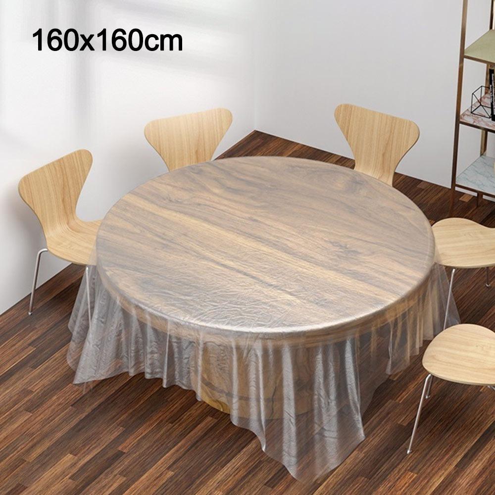 

10Pcs Waterproof Disposable Tablecloth for Picnics Outdoors Wedding Guest Reception 160x160cm