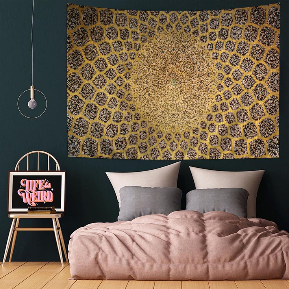 Persian Hanging Bohemian Tapestry Bohemian Wall Tapestries Mandala Kawaii Room Decor