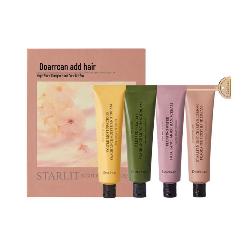 Unique Aileen Night Cherry Starry Sky Fragrance Hand Cream 4-Pack