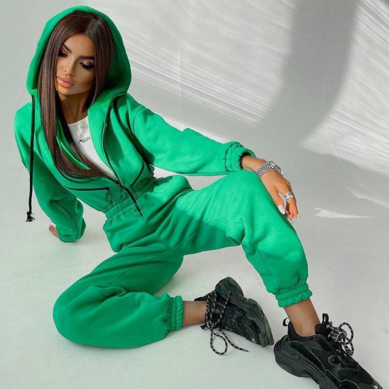 Sports And Casual Women's Hooded Jumpsuit One-piece Suit Women's Clothing Elegant Women's Overalls