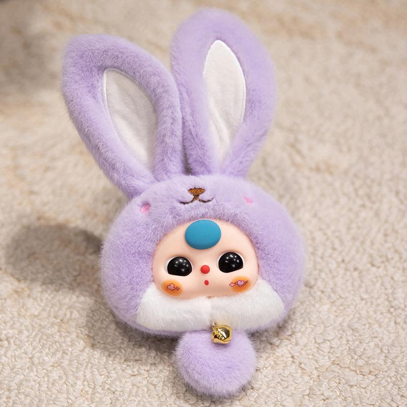 Cute Doll Rabbit Panda Fox Animal Pendant Stitch Plush Toy Bag Keychain Doll Cute Animal Plush Doll Fashion Gift For Girl