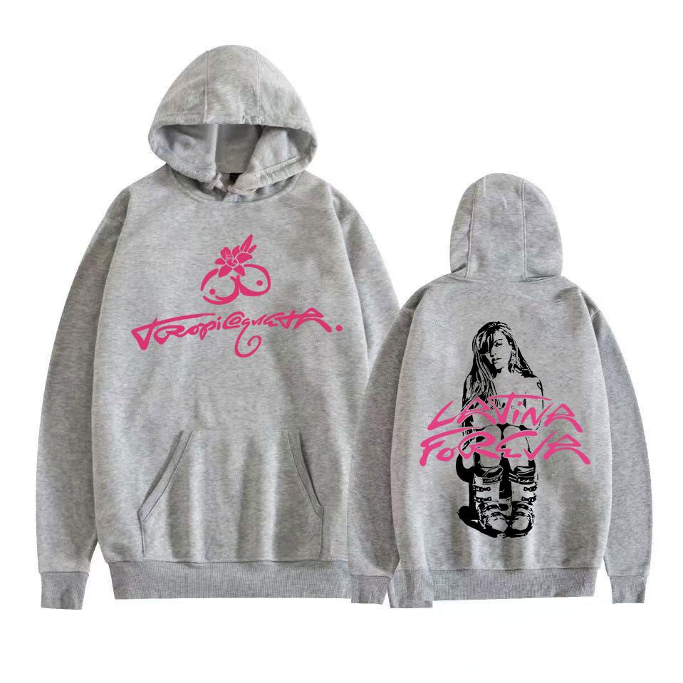 Karol G Tropicoqueta New Album 2025 Merch Sweatshirt Men Women Clothing Harajuku Fashion Aesthetic Hoodie Hip Hop Gothic Hoodies