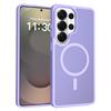 Rugged Skin Feel Magnetic Matte Phone Case For Samsung Galaxy S26 S25 S24 S23 S22 Ultra Plus FE S25Edge Anti-drop Protect Cover