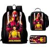 Schultasche High Definition Multifunktionaler Oxford Leichter Rucksack