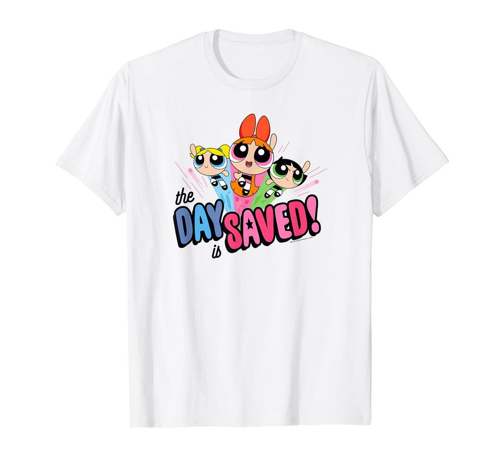 The Powerpuff Girls The Day Is Saved T-shirt