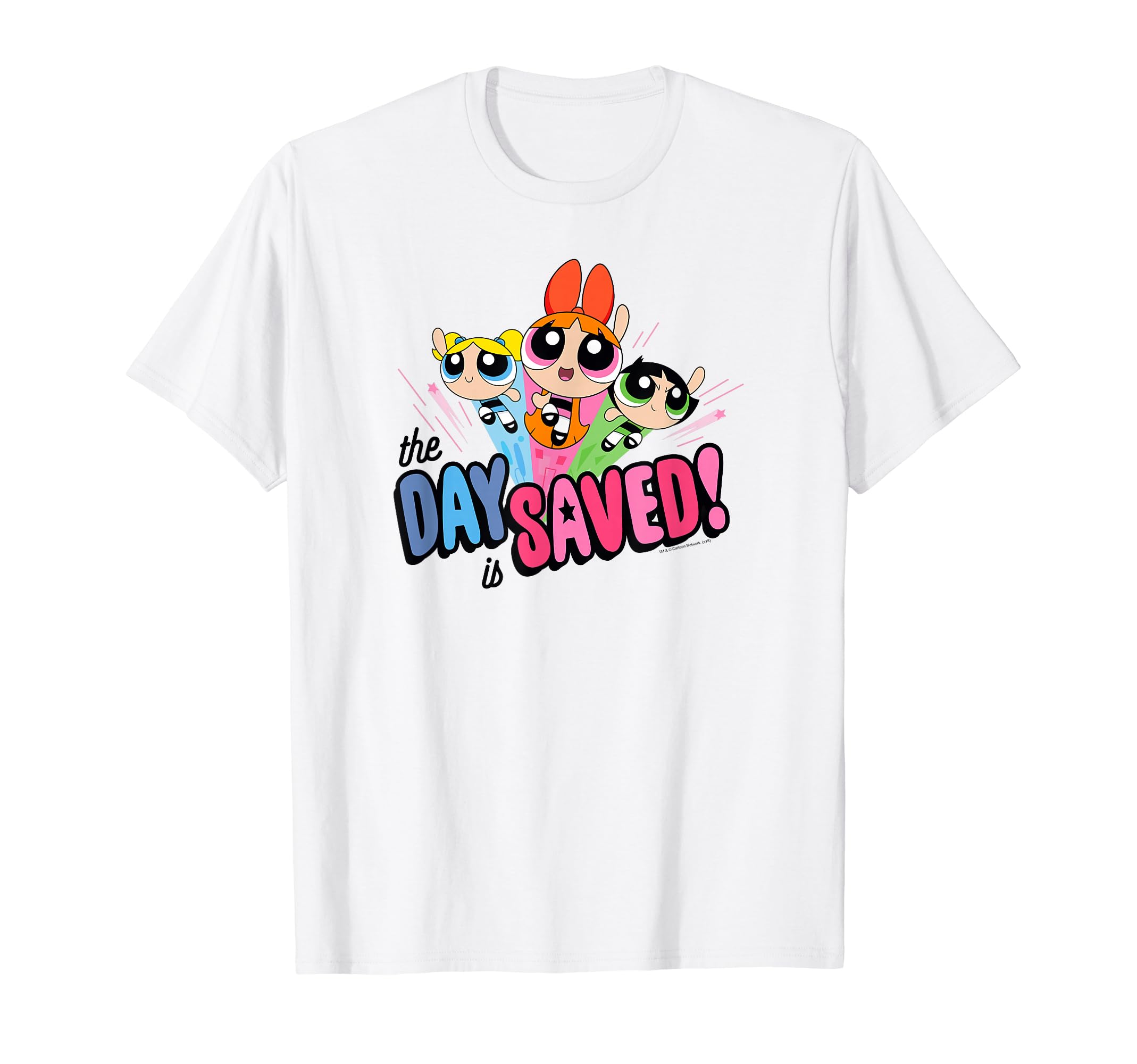 

The Powerpuff Girls The Day is Saved T-shirt