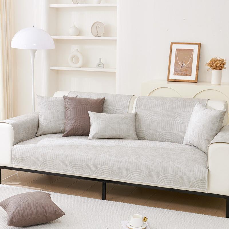 

Ультразвуковая подушка для дивана Four Seasons, универсальный стеганый нескользящий чехол для дивана 70*70cm