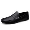 Shoes Men's 2025 Spring/Autumn New Casual Leather Shoes for Driving Flat Bottomed Man Shoes  Designer Loafers Men