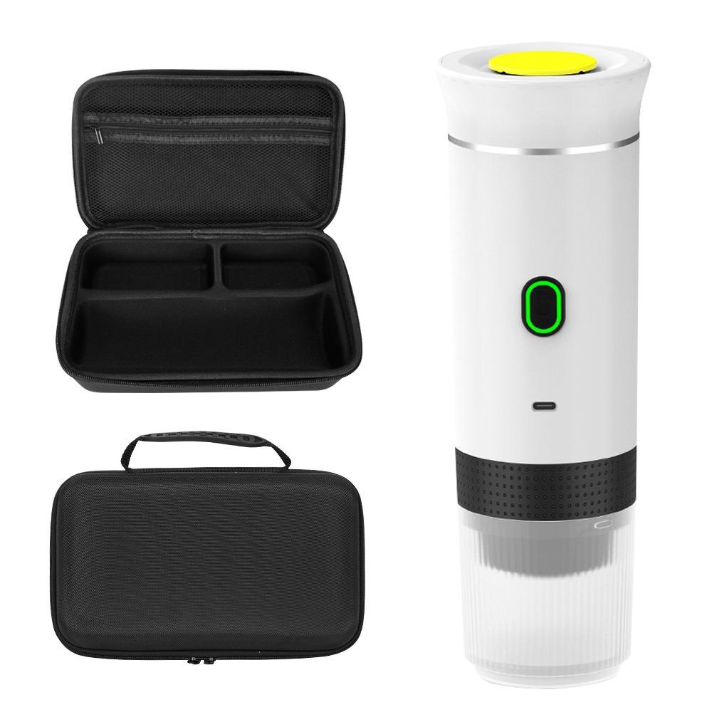 Portable Capsule Coffee Machine, Fully Automatic Heated Outdoor Espresso Machine Three-in-one