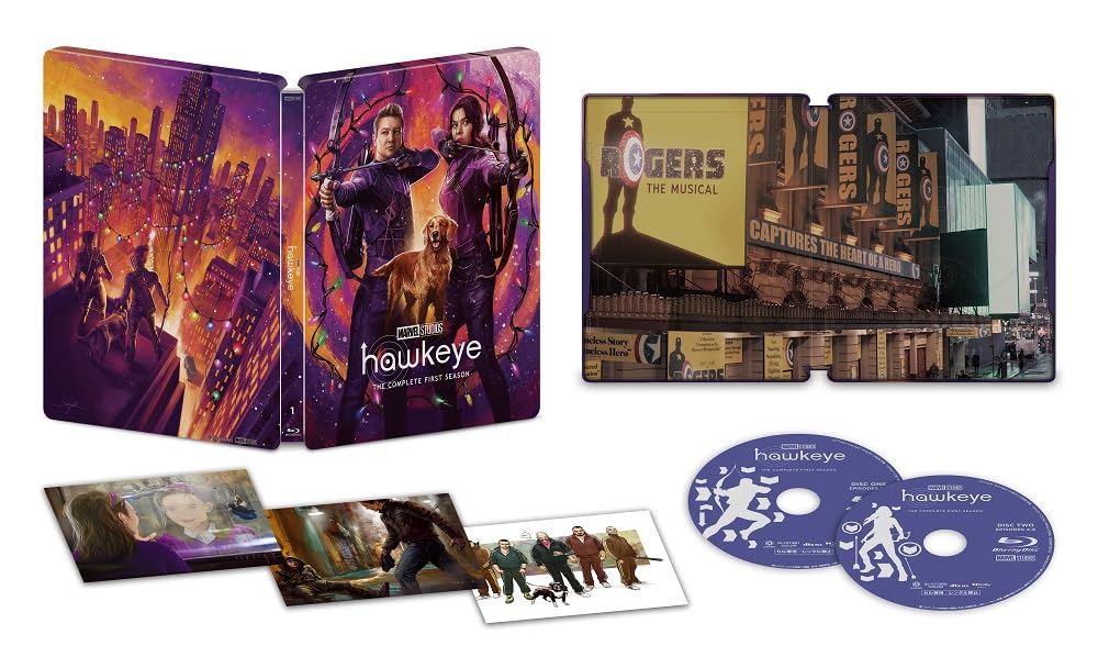 

Колекційне видання Hawkeye Steelbook Blu-ray (Обмежена кількість) [Blu-Ray]