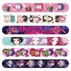 12/24/36 Pcs Kpop Demon Hunters Slap Bracelets Party Favors Snap Bracelets Cartoon Anime Pvc Wristband Party Decoration Gifts