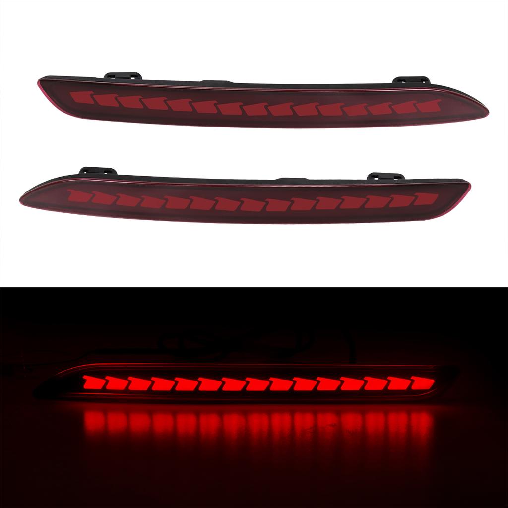 For Honda Accord  2025 2025LED Rear Bumper Reflector Light  Auto Brake Warning Lamp Waterproof Multi-function Car Accessories