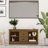 Day and Night - Day and Night TV Cabinet Solid Pine Wood Honey Brown 103x36.5x52 Cm