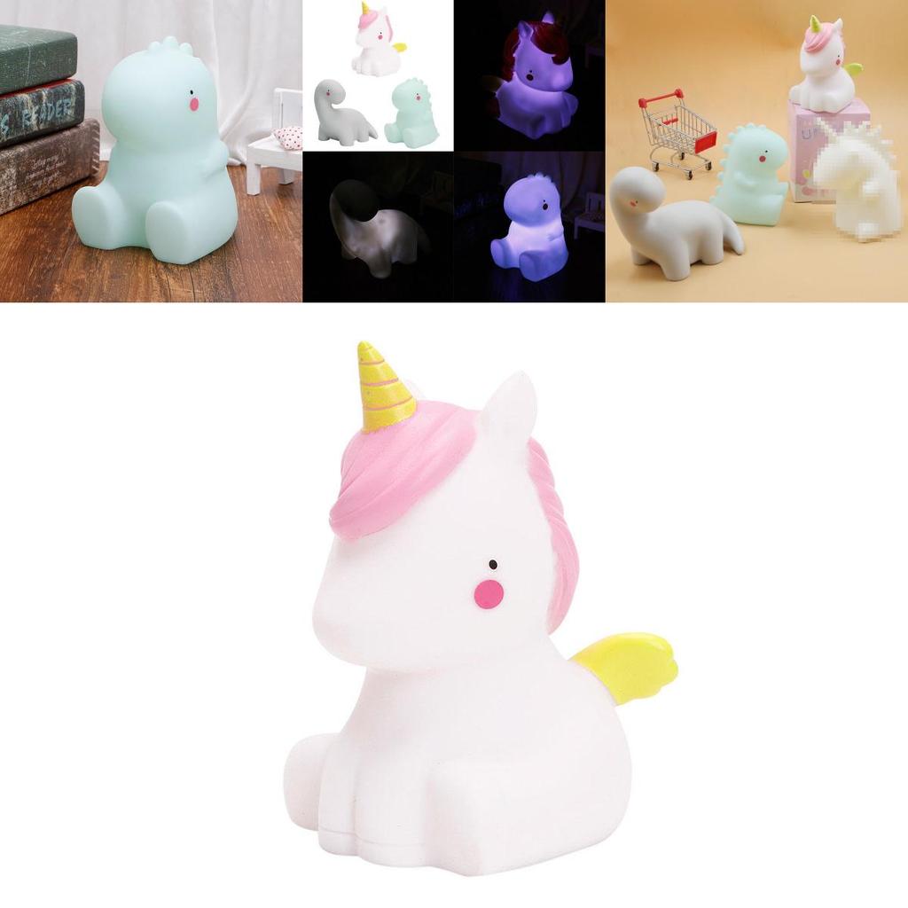 Entzückendes Cartoon Einhorn Nachtlicht LED Lampe für Baby Kinder Kinderzimmer