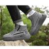 Men's Winter Warm-Lined Thickened Waterproof Anti-Slip Cotton Boots With Thick Sole.