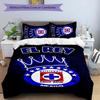 Cruz Azul Themed 3pcs Bedding Set Duvet Cover Closure Includes 1 Duvet Cover & 2 Pillowcases for All Seasons Bedroom Home Dorm Decor