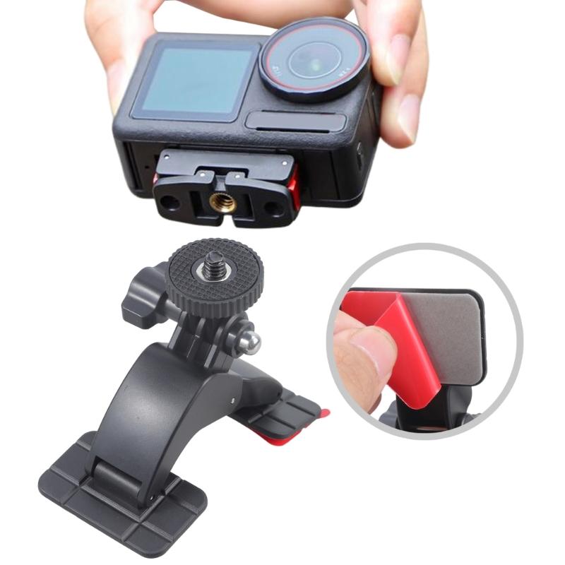 Sticky Base Car Mount 1/4 Thread Adapter Adjustable Adhesive Dashboard Mount For Dashcam DSLR Camera Installation