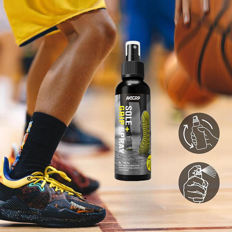 30Ml/120Ml Grip Spray For Football Goalkeeper Shoes Basketball Shoe Bottom Sole Spray Traction Enhancer For Sports Sneaker