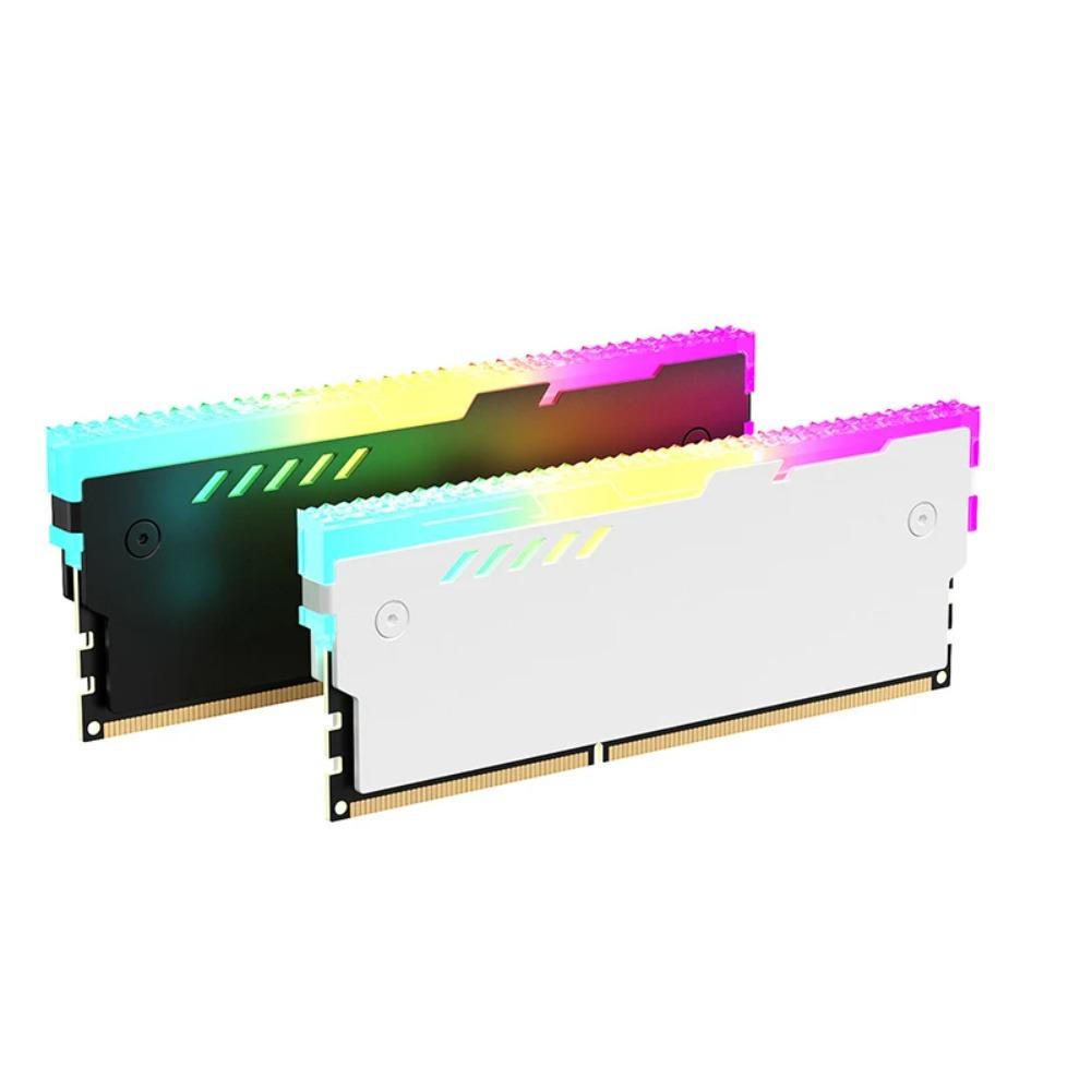 5V 3PIN ARGB RAM Heatsink RM‑1 Memory Cooling Vest with Thermal Silicone Pad for Desktop PC DDR2 DDR3 DDR4 DDR5 Memory Radiator