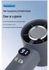 High-Speed USB Rechargeable Portable Mini Handheld Fan with 100-Speed Turbine Power for Strong Wind