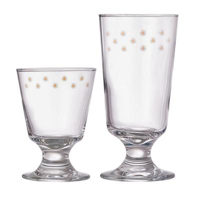 LASSIETTE Daisy Goblet Underlock (207ml) / Drinki z wysoką zawartością alkoholu (296ml) Szklany kubek