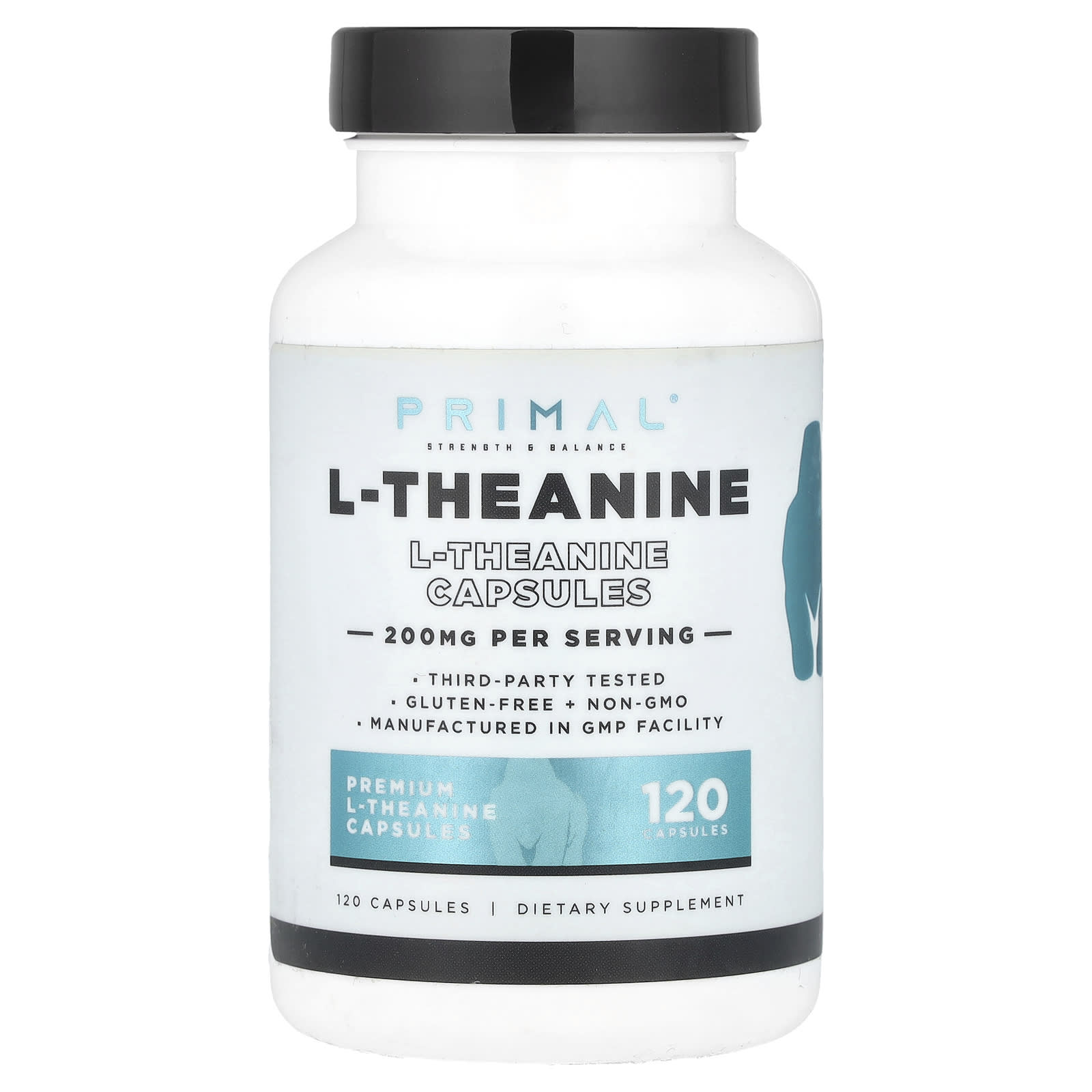 

L-Theanine, 200Mg, 120 Capsules