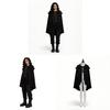 Gothic Cosplay Cape With Polyester Material For Stage Costume And Roleplaying