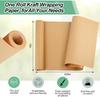 10M Brown Kraft Paper Roll for Gift Wrapping Moving Packing Art Craft Biodegradable Gift Wrapping Paper Thick Packing Wrap