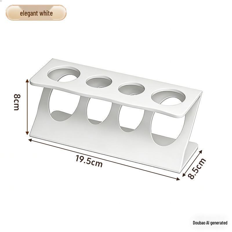 Wall-Mounted No-Drill Electric Toothbrush Cup Holder - Light Luxury Bathroom Storage Rack