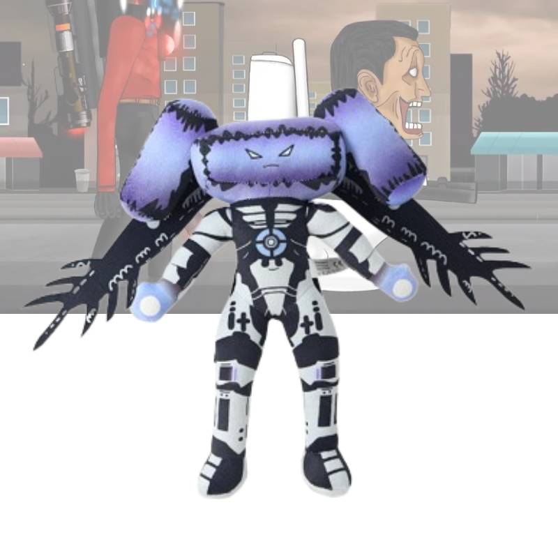 Plush Skibidi Toilet Toy Spoof Horror Doll Fashion Unique Exquisite Character