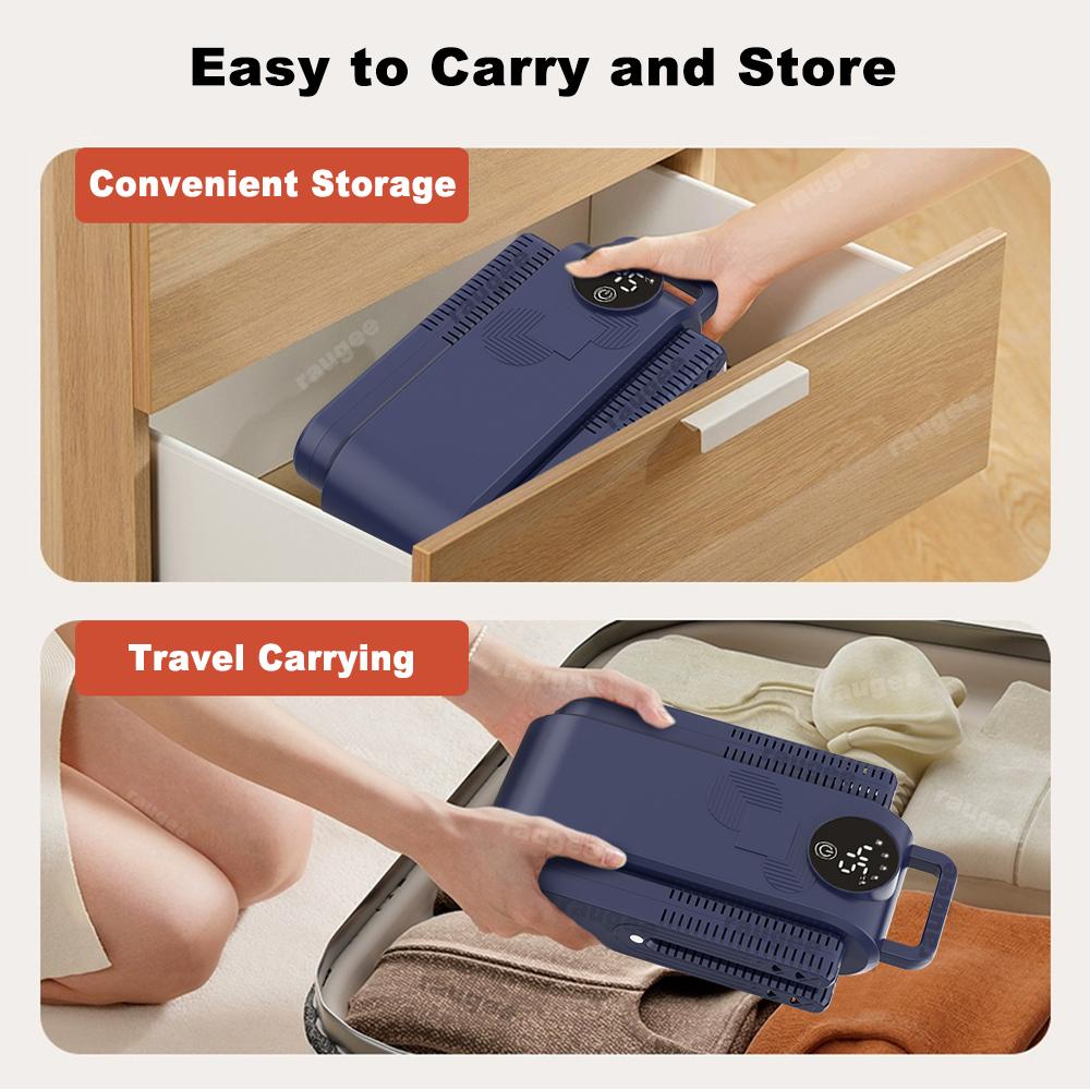 Shoe Dryer 220V Electric Shoes Drying Machine UV Sterilization Electric Footwear Dryer Foldable Ski Boots Sneaker Slippers Dryer