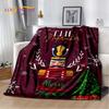 Christmas Tree New Year Nutcracker Cartoon Fairy Tales Blanket,Soft Throw Blanket for Home Bedroom Bed Sofa Cover Child Gift