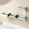 Household Soaps Shelf With Single/Double Layer Personalized Fashion Soaps Dish For Home Bathroom