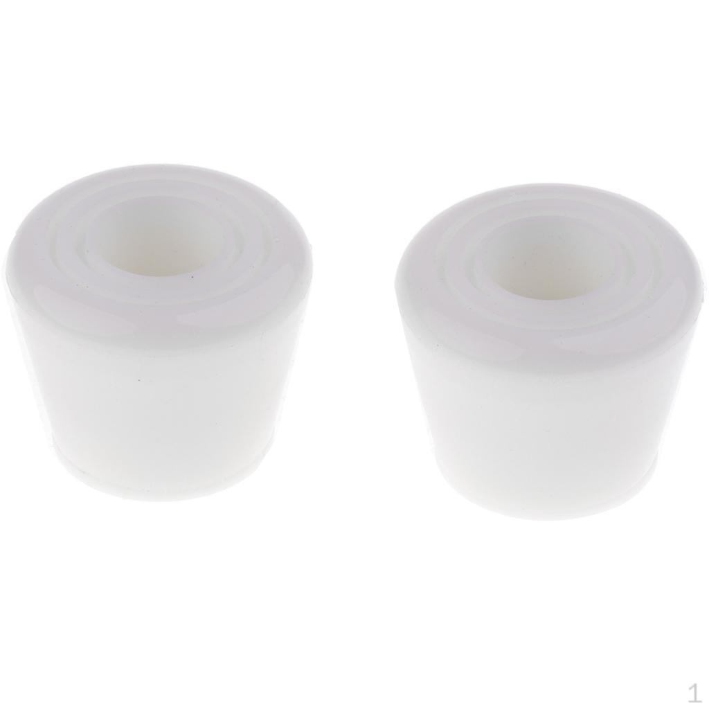 

1 пара легких роликовых коньков с упорами для пальцев ног снизу и сверху белый