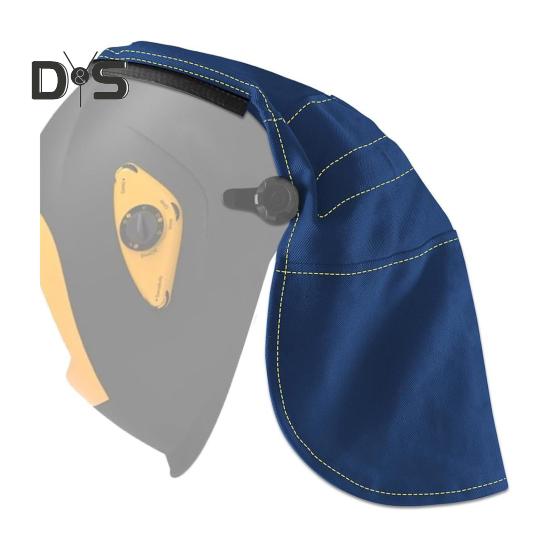 Schweißhelm-Kopfbandabdeckung, flammhemmend, blendfrei, universell, einfach zu installieren, erweiterter Schutz für den Helm