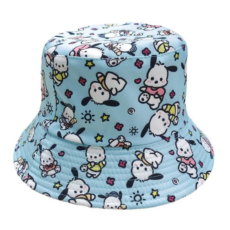 Adorable Anime Children's Fisherman Hats Bucket Hat for Women Men Lightweight Outdoor Travel Fishing Hat