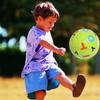Small Football Bright Color Eco-friendly Wear Resistant Waterproof High Elasticity Improve Balance PVC
