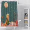 The L-Little P-Prince Cartoon Shower Curtain Waterproof Polyester Fabric Paint Colorful Bath Curtains Curtain With Hook