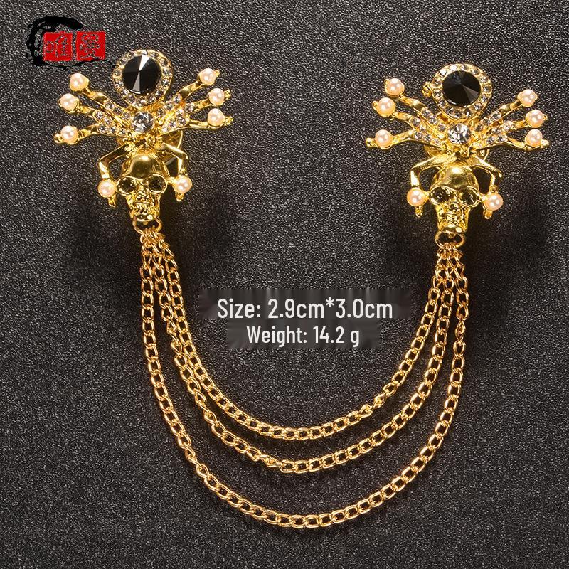 Japanese Style Luxury Brooch: Elegant High-End Women's Pin for Sweater or Lapel