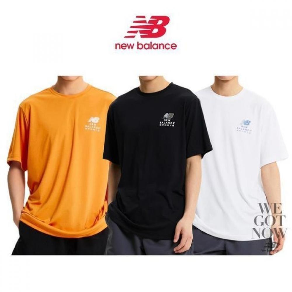 

New Balance Футболка Uni Basic Water с коротким рукавом Nbnee22613 Black/95 (M)