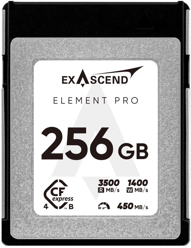 Karta pamięci Exascend Element Pro CFexpress B 4.0 256GB