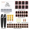 Fahrrad Flickzeug Schlauch Reparaturset Kleberloses Reifenwerkzeug Set für Berg Männer Frauen Entfernen Wechseln Tragbar Rennrad