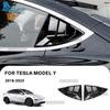 For Tesla Model Y Juniper 2026 2025-2020 ABS Rear Car Window Shutter Cover Louver Side Vent Trim Triangle Modified Accessories